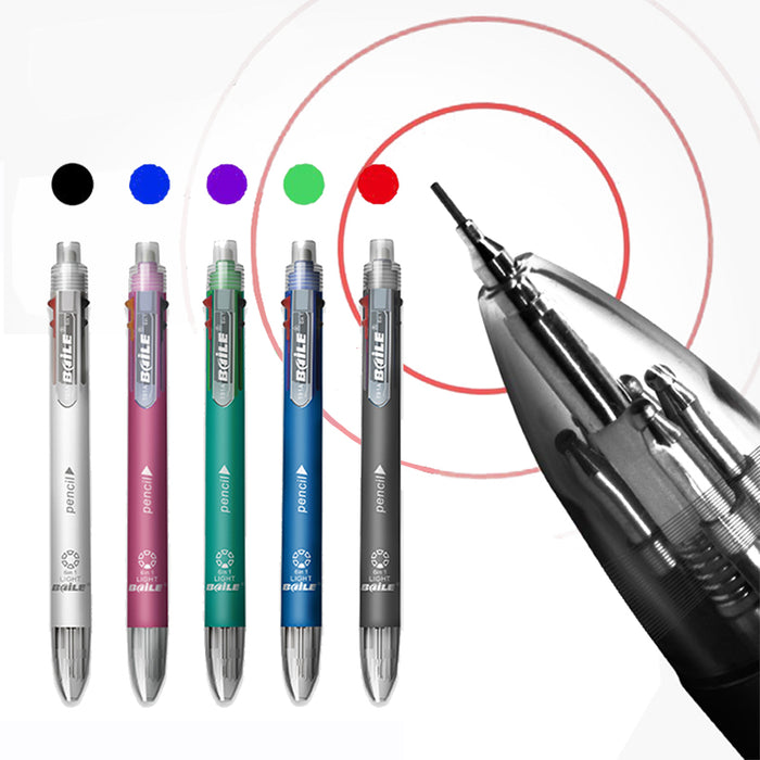 6-IN-1 Multifunction Ballpoint Pen