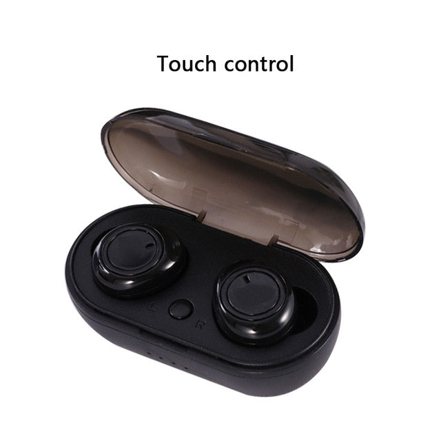 Bluetooth 5.0 TWS Earbuds With Charging Case